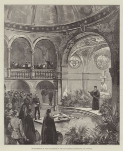 Inaugurazione del Mausoleo del defunto Imperatore Federico, a Potsdam