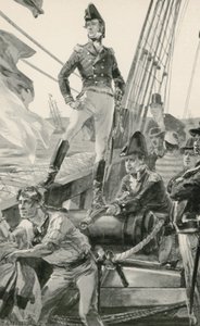 Lord Cochrane segnala assistenza per attaccare la flotta francese