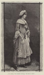 Mrs Langtry, al Haymarket Theatre, in She Stoops to Conquer