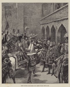 La Regina Vittoria proclamata a St James