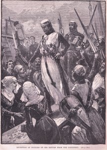 Accoglienza di Riccardo al suo ritorno dal continente AD 1194