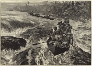 Discesa delle rapide sul Congo