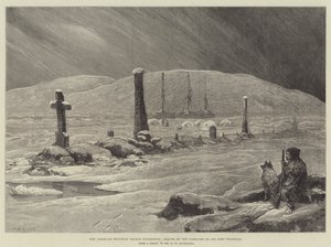 La spedizione di ricerca americana di Franklin, tombe dei compagni di Sir John Franklin