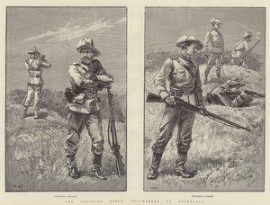 I volontari dei fucilieri coloniali dell