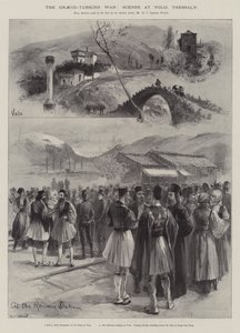 La guerra greco-turca, scene a Volo, Tessaglia