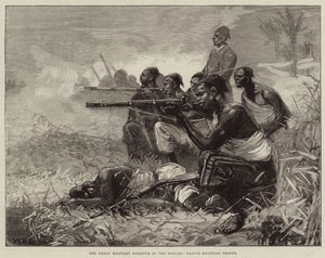 Il grande disastro militare in Sudan, truppe egiziane native da William Heysham Overend