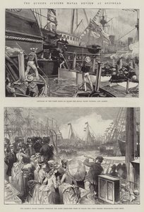 La revisione navale del Giubileo della Regina a Spithead