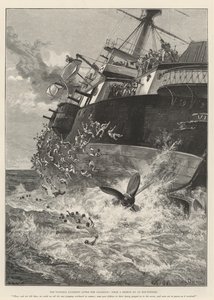 Il capovolgimento della Victoria dopo la collisione da William Heysham Overend