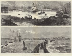 La visita del Principe di Galles a Newcastle-on-Tyne da William Heysham Overend
