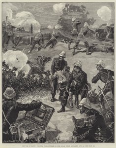La guerra in Egitto, i due cannoni da nove libbre della Royal Horse Artillery, 24 agosto da William Heysham Overend