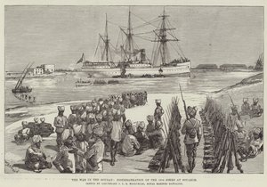 La guerra nel Sudan, sbarco del 15° Sikh a Souakim