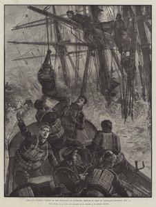 Le recenti tempeste, naufragio del Benvenue a Sandgate, salvataggio dell