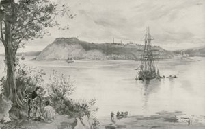 Veduta della Città e della Fortezza di Quebec. A.D. 1759