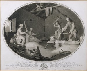 Il Metodo Comune di Battitura, Scutching e Hackling del Lino, tavola IV di 