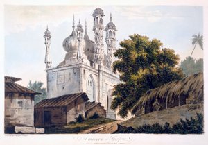 Una moschea a Gazipoor, 1787