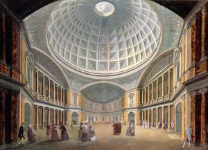 Interno del Pantheon, Oxford Road, Londra da William Hodges