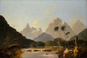 Baia di Oaitepeha, Tahiti da William Hodges