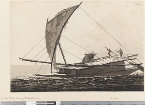 Pagina 20 Una grande canoa a vela delle Isole Amichevoli da William Hodges