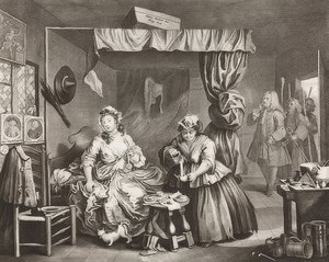 Il progresso di una prostituta, foglio 3: L