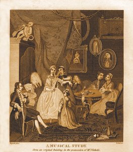 Uno Studio Musicale di William Hogarth da William Hogarth