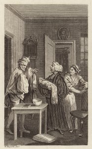 Una scena da Tristram Shandy