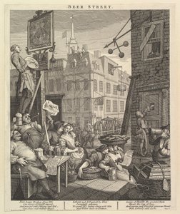 Via della birra da William Hogarth