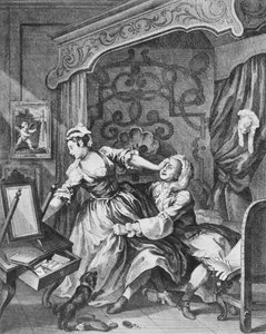 Prima, 1736 da William Hogarth