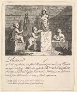 Ragazzi che sbirciano la natura, 1731-51 da William Hogarth