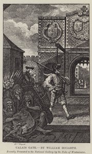 Porta di Calais da William Hogarth
