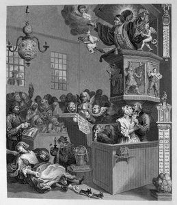 Credulità, superstizione e fanatismo da William Hogarth