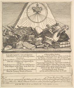 Corone, Mitre, Mazze, ecc., 1755