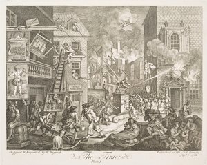 Il tempo (tavola 1) da William Hogarth