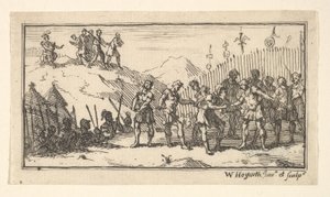 Decimazione John Beaver, Punizioni Militari Romane, 1725, dopo il 1725 da William Hogarth