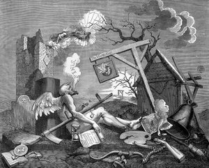 Finis; o, il pezzo finale - Il Bathos di William Hogarth da William Hogarth