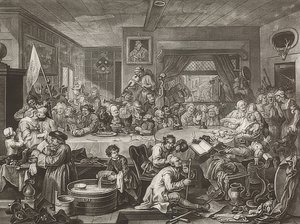 Quattro stampe di un