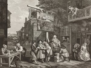 Le elezioni parlamentari. Foglio 2: Caccia ai voti da William Hogarth