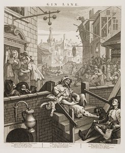 Gin Lane da William Hogarth