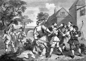 Hudibras di William Hogarth