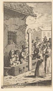 Hudibras in tribolazione Diciassette piccole illustrazioni per Hudibras di Samuel Butler da William Hogarth