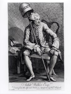 John Wilkes (1727-97) da William Hogarth