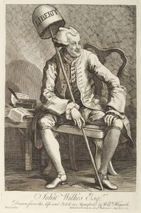 John Wilkes da William Hogarth