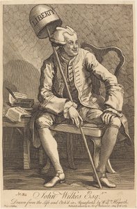 John Wilkes Esq. da William Hogarth
