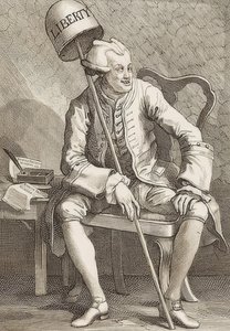John Wilkes Esq. 1763 da William Hogarth