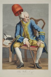 John Wilkes Esq., illustrazione da 