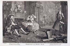 Matrimonio alla Moda da William Hogarth