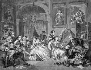 Il matrimonio alla moda di William Hogarth da William Hogarth
