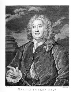 Martin Folkes da William Hogarth