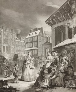 Mattina. Da: Le quattro ore del giorno da William Hogarth