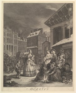 Mattina: I quattro momenti della giornata da William Hogarth