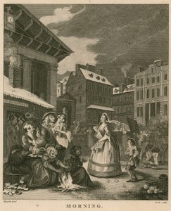 Mattina a Covent Garden, Londra da William Hogarth